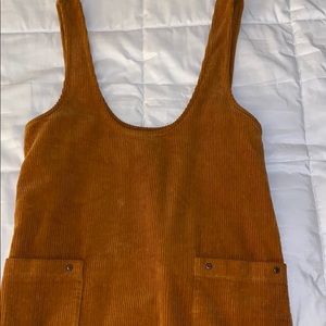 Corduroy Suspender Dress!